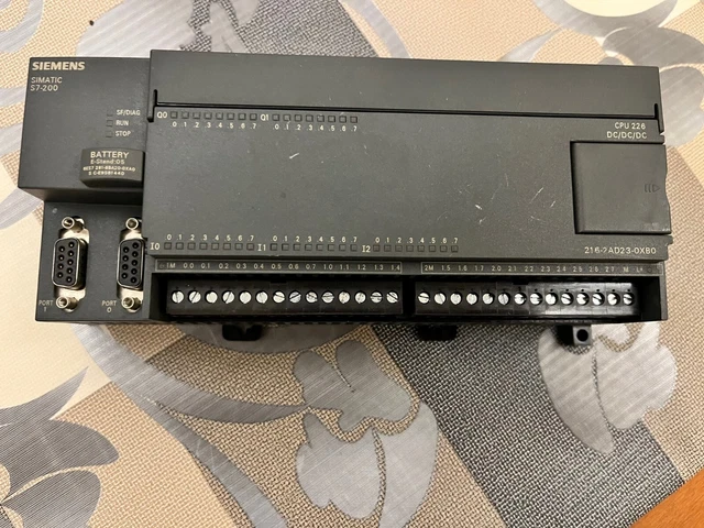 PLC Siemens s7 200 CPU 226 DC/DC/DC 6ES7-216-2AD23-OXBO