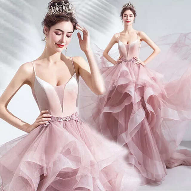 Noble Evening Formal Party Ball Gown Prom Bridesmaid Acting Host Dress TSJY3988