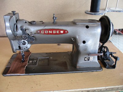 Consew 226 walking foot industrial sewing machine reverse Japan