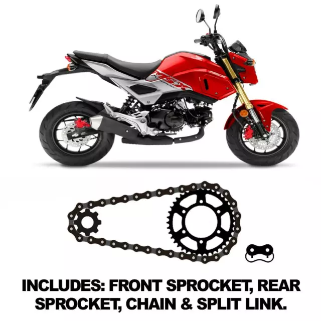 Honda MSX125 GROM 125 2013-2020 Chain & Sprockets Kit