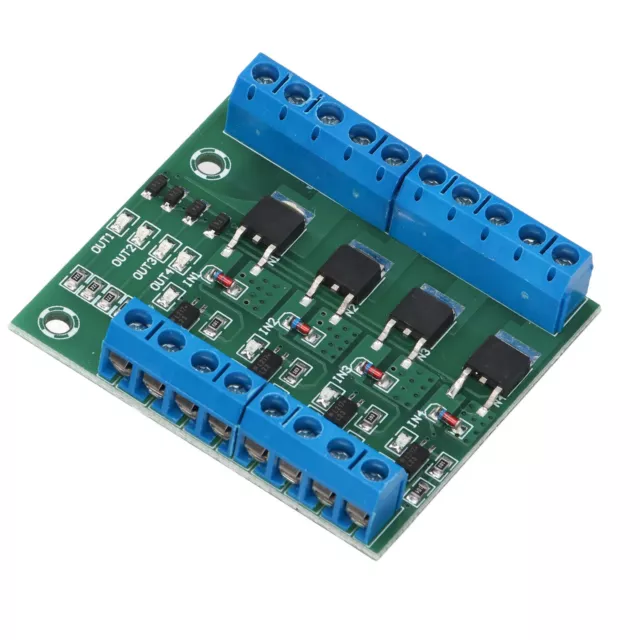 4 Channel MOS Driver Module PLC Amplifier Circuit Board PWM 4 Channel MOS FET