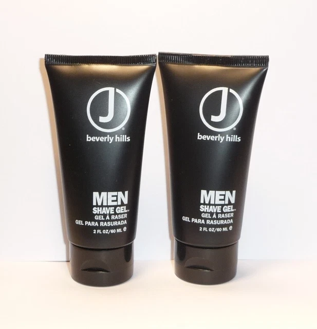 J Beverly Hills Uomo Rasatura Gel per Rasatura 2 x 60 G
