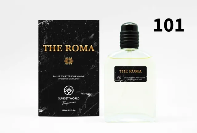 The Roma Pour Homme  Eau de Toilette Spray 100 ml - Sunset World Fragances