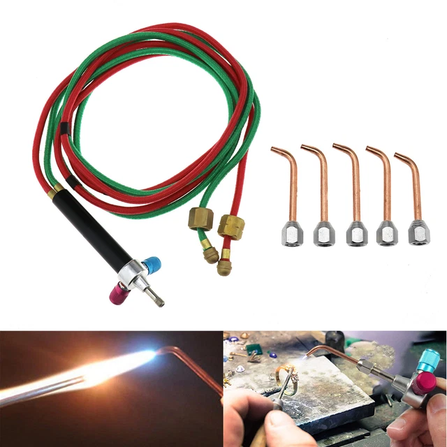 Mini Jewelry Oxygen Gas Welding Soldering Flame Torch Brazing Cutting Tools Set