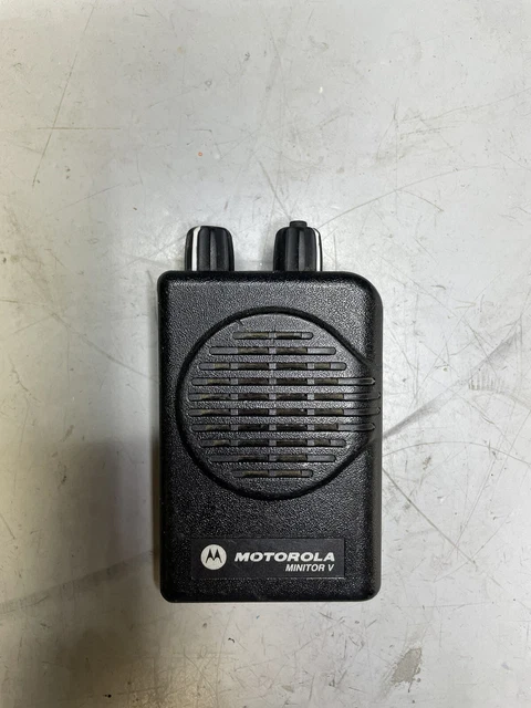 Motorola Minitor V Pager 151 - 158.9975 MHz 2-Ch  - UNTESTED