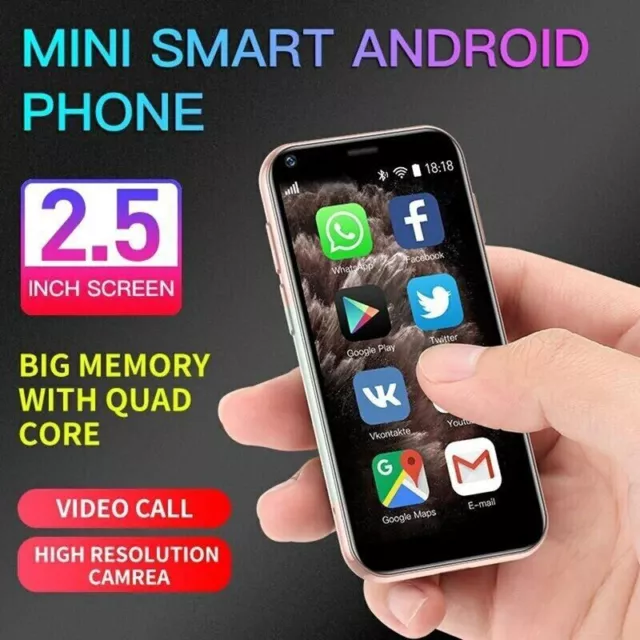 XS11 World's Mini Smallest smart Phone Android Dual SIM Bluetooth mobile phone