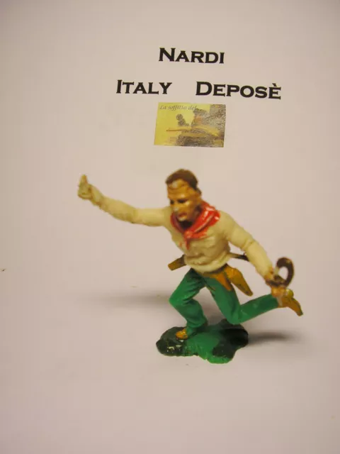 Soldatino Toy Soldier Nardi Italy Deposè Cowboy cm 6
