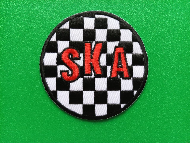 Ska Two-Tone Rude Boy Sew / Iron On Patch 2Tone Ska Specials Reggae Rocksteady - Foto 3