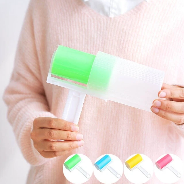 Washable Reusable Gel Lint Roller Clothes Pet Hair Remover Cleaning Dust Sticky