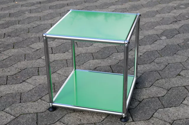 USM Haller Beistelltisch Tisch Grün 37x37x39cm NEU