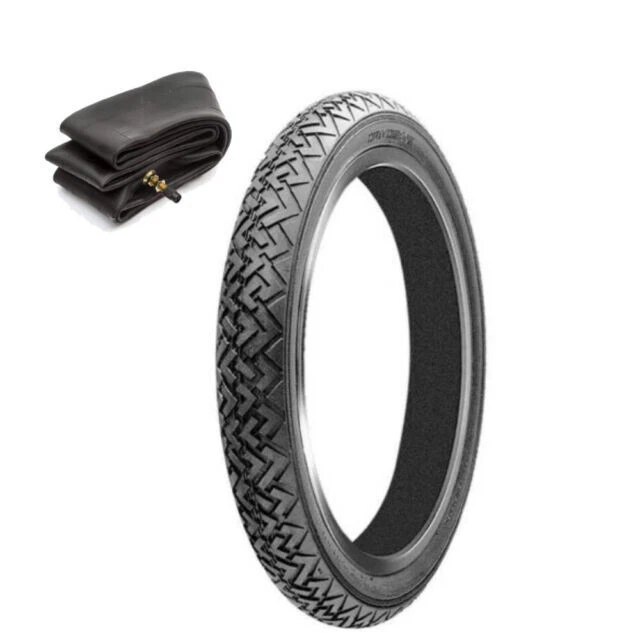 Copertone 2 1/4 18 Simil Pirelli Gomma Ciclomotore Epoca 2.25 18 + Camera D'aria