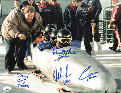 Cool Runnings Cast Signed 11X14 Photo Authentic Autograph Jsa Witness Coa