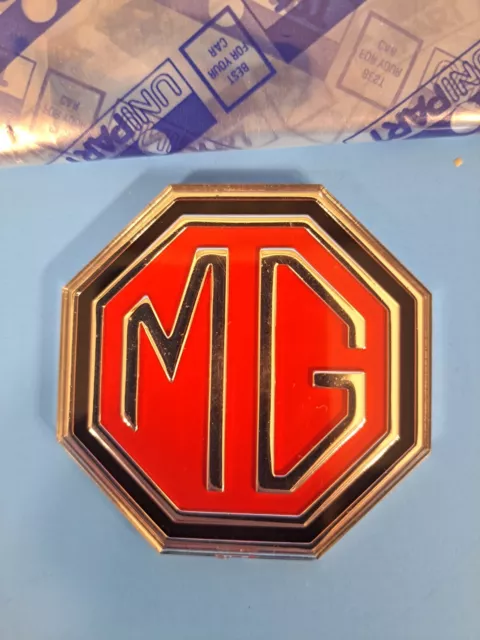 Vintage NOS Original MG MGB & Midget Grille Badge Part # AHA9318 - Made in UK