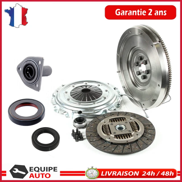 Kit Embrayage 4 Pièces + Volant Moteur Rigide Pour Nissan Qashqai, X-Trail, Koleos 2.0 DCi 150ch
