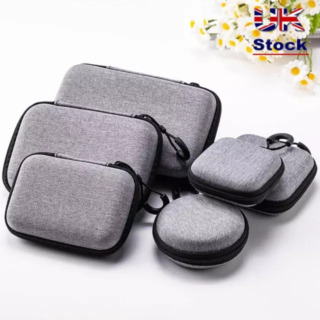 1Pcs For Airpod Zipper Earphone Case Mini Pouch Carrying Bag EVA Storage Bag