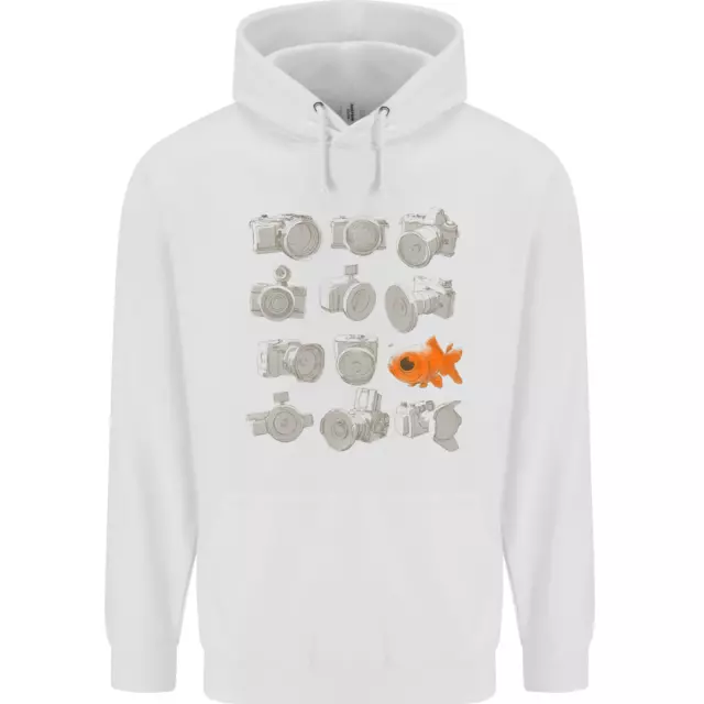 Fisheye Photography Funny Photographer Lens Mens 80% Cotton Hoodie