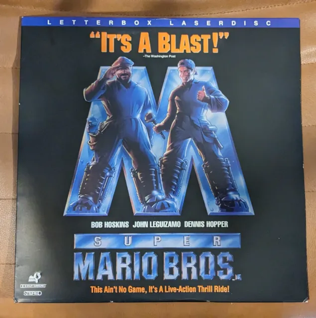 Rare Super Mario Bros. Laserdisc Not DVD Not VHS Letterbox