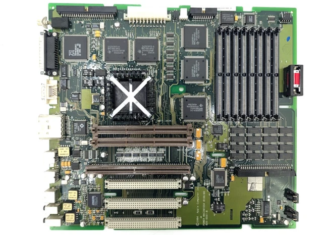 Retro Computer Clicker UN-TESTED APPLE POWER Macintosh 8100/80 Mainboard 820-0557-B Vintage ...