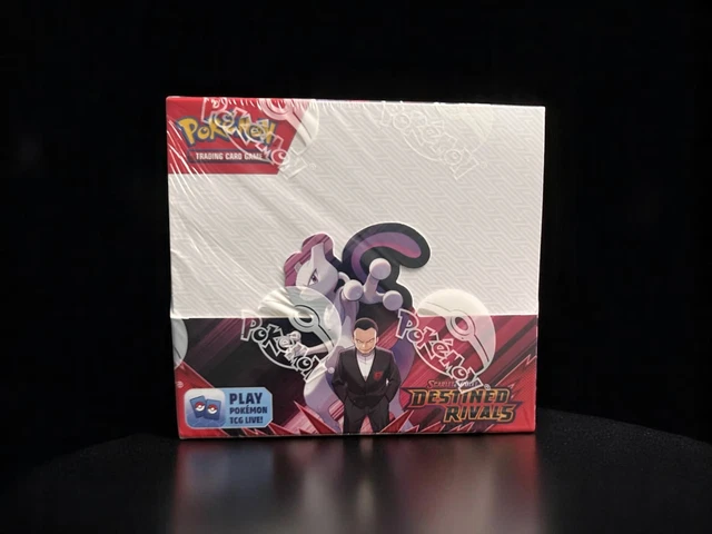 pokémon tcg destined rivals booster box Amazon.com: Pokemon TCG: Scarlet & Violet - Destined Rivals Booster Display  Box main image 1