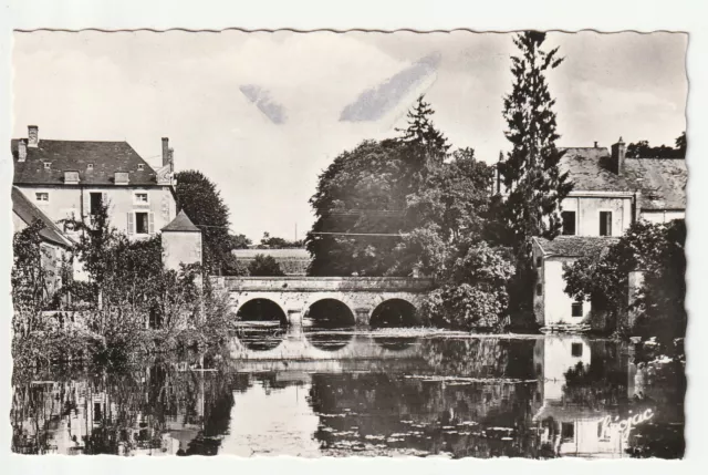 CHATILLON EN BAZOIS - Nievre - CPA 58 - Le Pont sur l' Aron