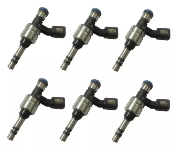 6 FUEL INJECTORS for GM 12634126 6CYL 3.0L 3.6L SIDI INJECTOR INJ-277 6 FUEL INJECTORS for GM 12634126 6CYL 3.0L 3.6L SIDI INJECTOR INJ-277