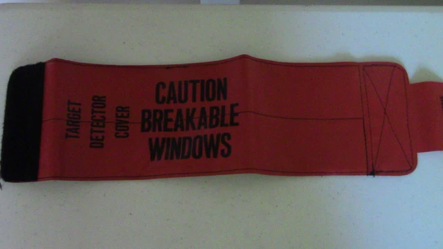 Sidewinder Missile Target Detector Cover - Remove Before Flight - Desert Storm