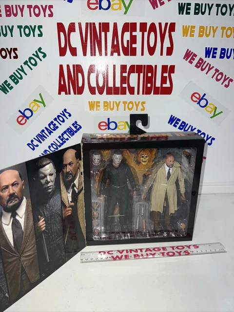 Halloween II (2) MICHAEL MYERS & DR. LOOMIS 7" Scale Ultimate Action Figure NECA