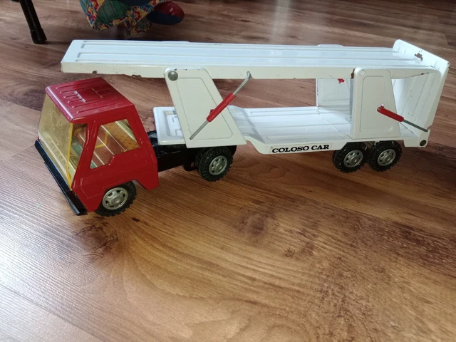 Ancien Camion En Tôle Gozan - Modèle Jouet Vintage - Occasion