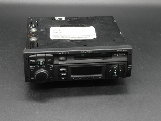 GRUNDIG WKC 5600 RDS Vintage Autoradio Kassette Radio Multicolor für ...