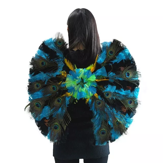 Peacock Feather Wing Large Costume Angel Wings Costume Accessory