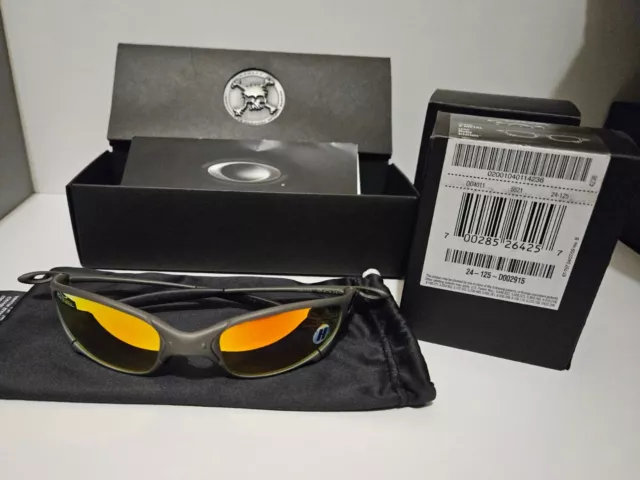 VINTAGE RARE X MAN OAKLEY JULIET RUBY+SIDE BLINDERS CICLOPE SERIAL  SKU#24-125