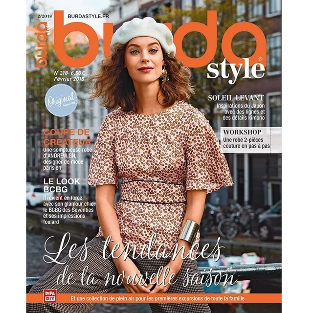 Magazine Burda TENDANCES N°76 Avril 2006 - Thèmes African Queen & Style Marin