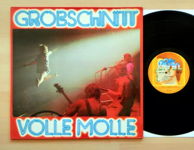 Grobschnitt - Volle Molle 1980 LP German Brain 0060.291 Gatefold Krautrock