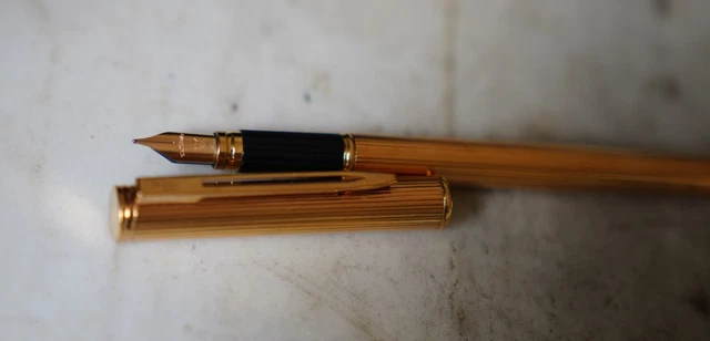 Stylo Plume Waterman Directeur Général - Plume En Or Massif 18 Carats - Occasion Prestige