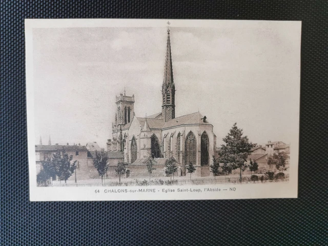 CPA 51 CHALONS-SUR-MARNE - Eglise Saint-Loup - L'Abside