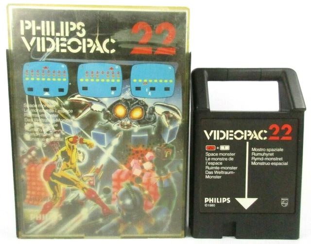 Philips Videopac 11 Cosmic Conflict Cartouche Cartridge