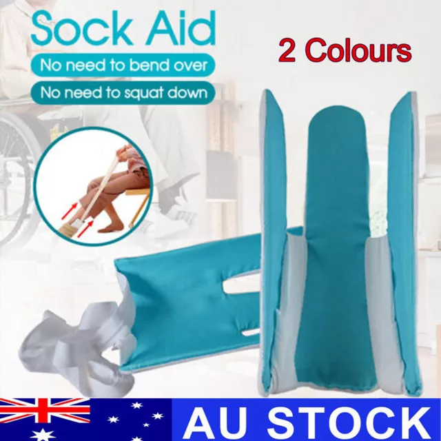 Sock Aid Easy On And Off Stocking Slider Pulling Assist Device Compression Sock