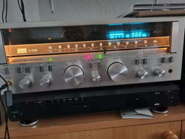 Sansui G 5700 Receiver  Revidierten.