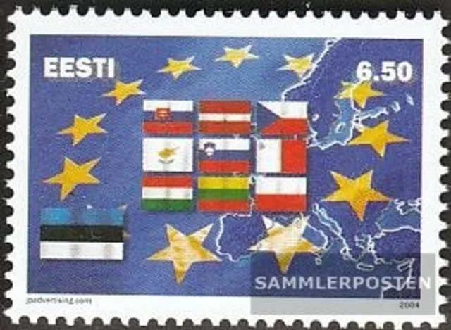 Estland 487 (kompl.Ausg.) postfrisch 2004 Beitritt zur EU