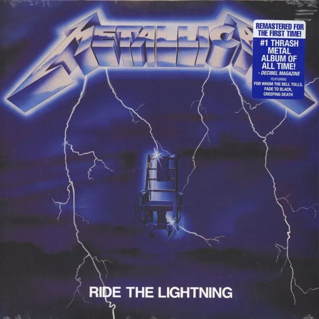 Metallica Ride The Lightning - 180 Gram Remastered Vinyl LP [New & Sealed]