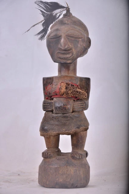African art tribal .Amazing Songye Power Figure Congo African