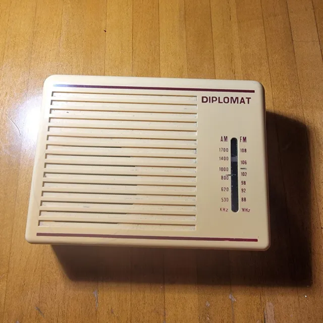 Radio Transistor Diplomático Am Y Fm De Colección