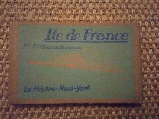 Jeu De 52 Cartes French Line – Compagnie Générale Transatlantique – Vintage
