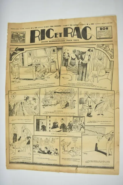 Ric et Rac Grand hebdomadaire pour tous 17 numéros années 1934/1935/1936