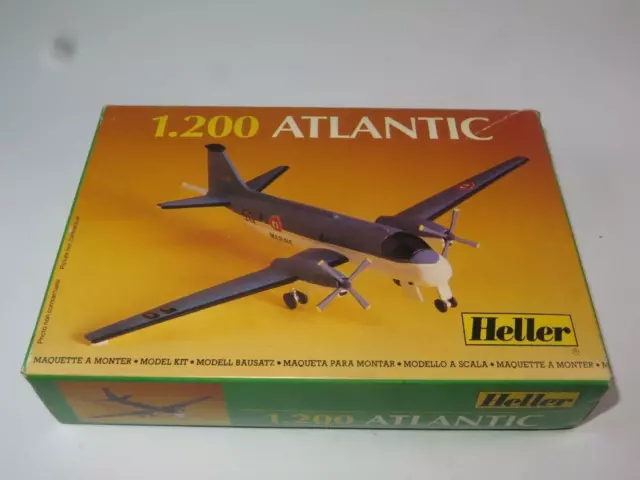 Heller Modèle Aircraft Kit 1/200 Breguet 1150 Atlantique Démantelé 1980s