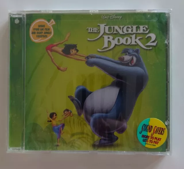 WALT DISNEYS THE JUNGLE BOOK 2 CD 2003 New And Sealed