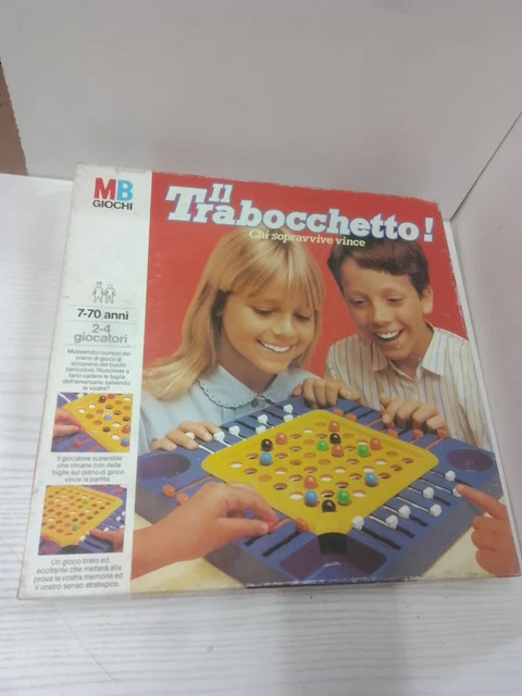 Il Trabocchetto - Gioco Da Tavolo - Mb 1989 Completo