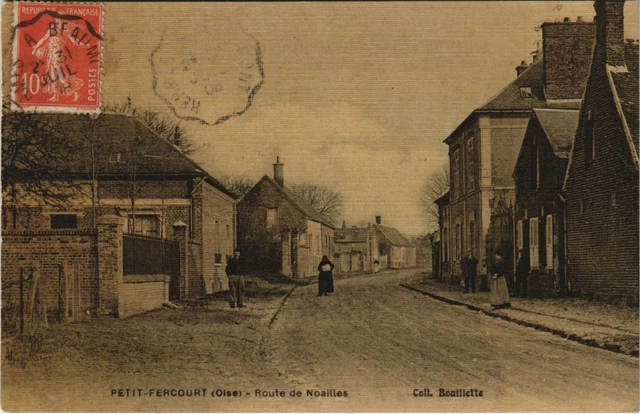 CPA PETIT-FERCOURT Route de Noailles (1208144)