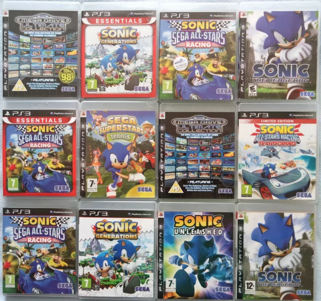PS3 Sonic & SEGA Game for Kids and Children Buy 1 Or Bundle Up PlayStation 3 UK
