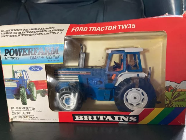 Britains Powerfarm Ford TW35 Tractor-Rare